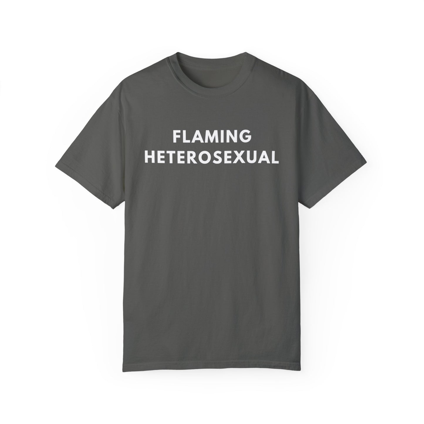 Flaming Heterosexual - T-shirt