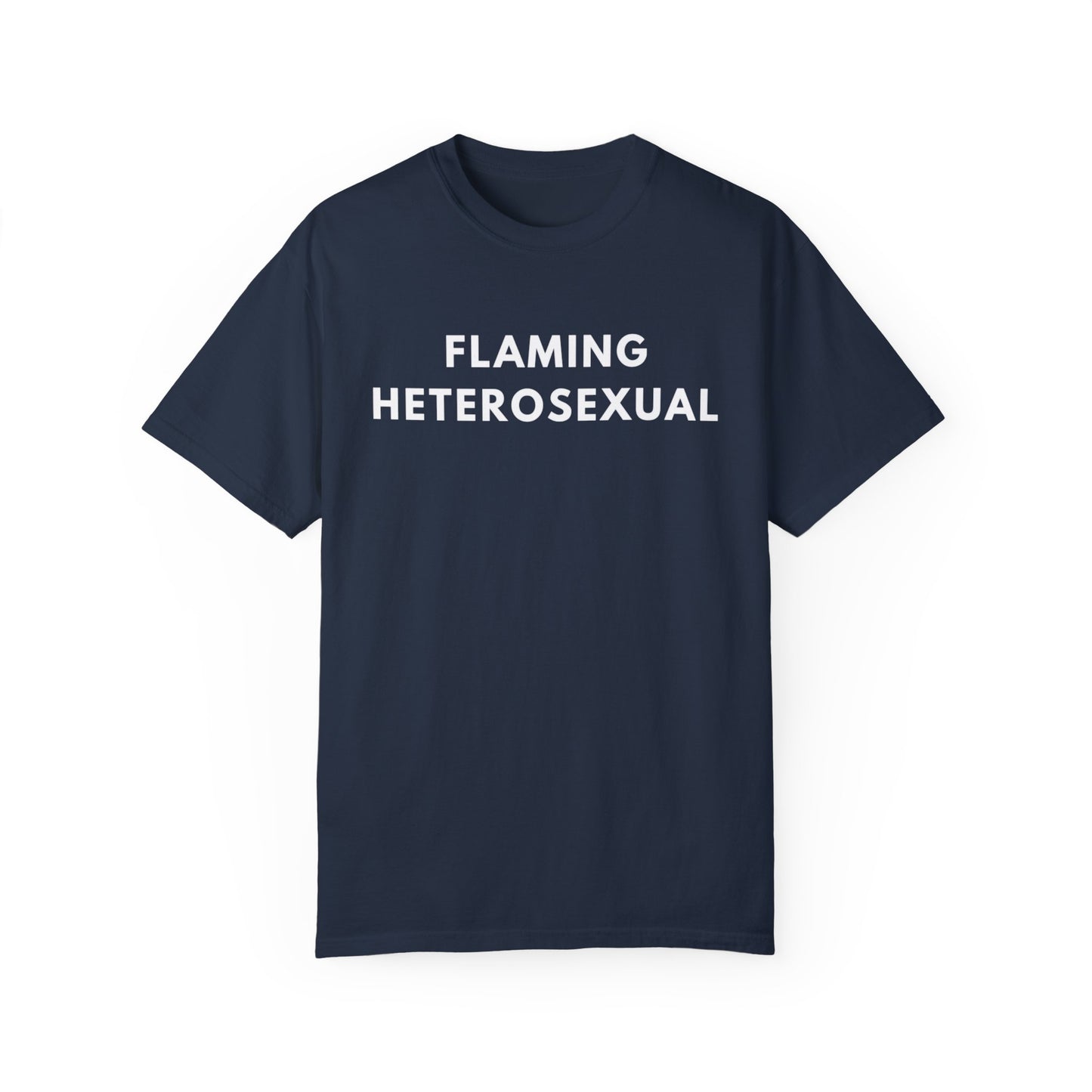 Flaming Heterosexual - T-shirt