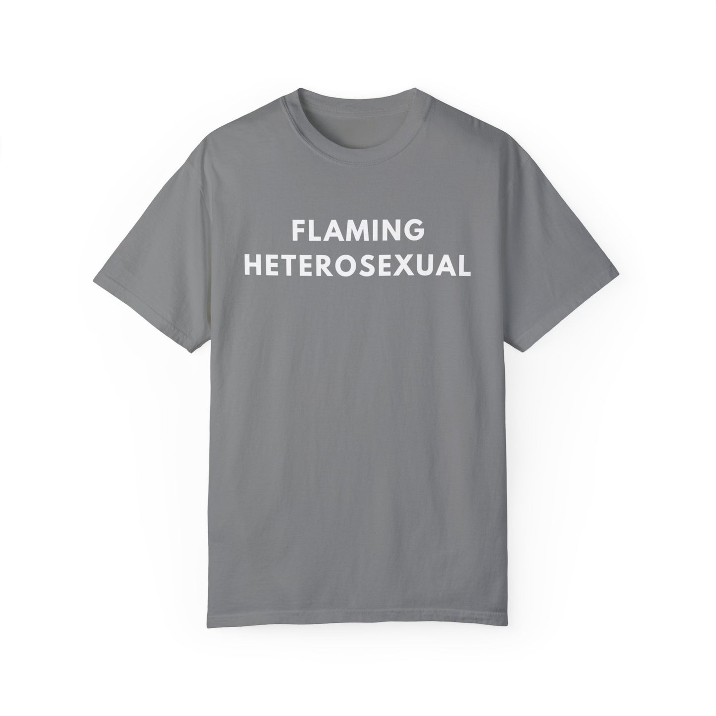 Flaming Heterosexual - T-shirt